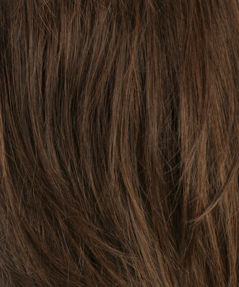 R6/27H - Chestnut Brown with Light Auburn Highlights