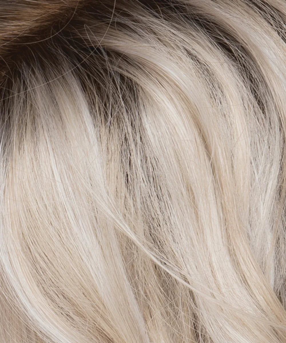 SUNLITBLONDE - Soft Blend of Sandy Blonde, Lightest Blonde & Iced Blonde with Golden Brown Roots