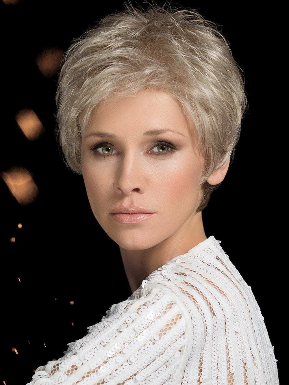 POSH DELUXE by ELLEN WILLE in SILVER MIX 60.101 | Pearl White and Pearl Platinum Blend