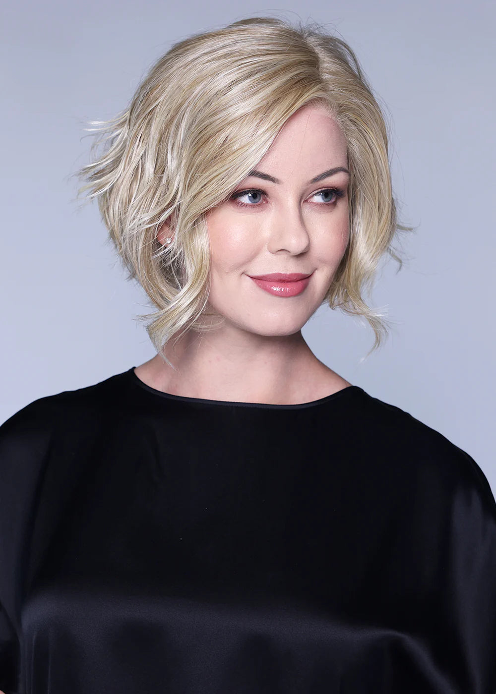 Los Angeles | Synthetic Lace Front Wig (Mono Part) |Dark Brown +HL