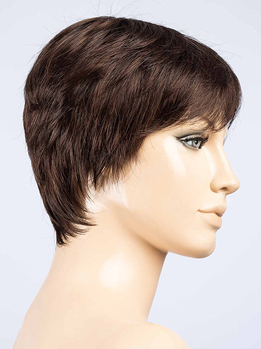 DARK CHOCOLATE MIX 4.33.6 | Dark Brown base with Light Reddish Brown highlights 