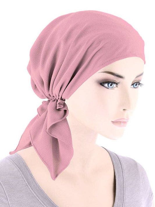 The Shorty Scarf Solid Rose