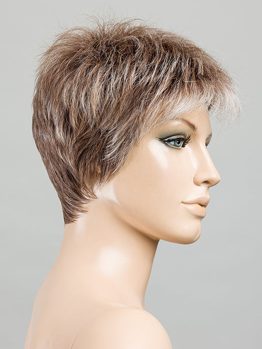 DARK SAND FROSTED 12.9.56 | Lightest Brown and Medium Warm Brown with Grey Blend and a Soft Matte Finish
