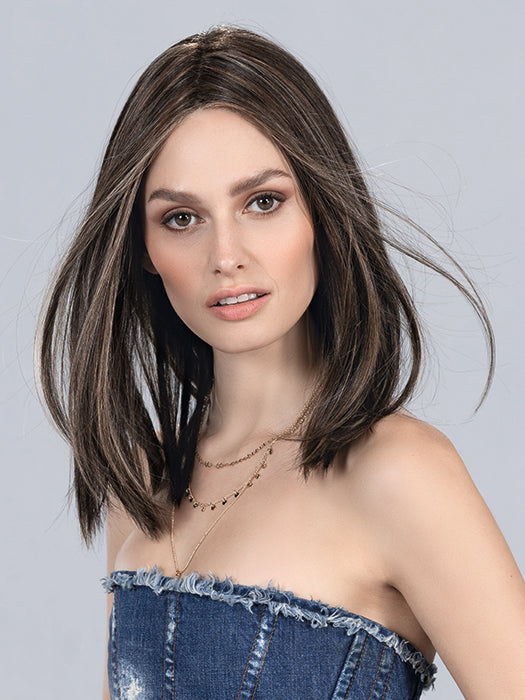 DRIVE by Ellen Wille COFFEE BROWN MIX 8.6.20 | Medium Brown and Dark Brown with Light Strawberry Blonde Blend 