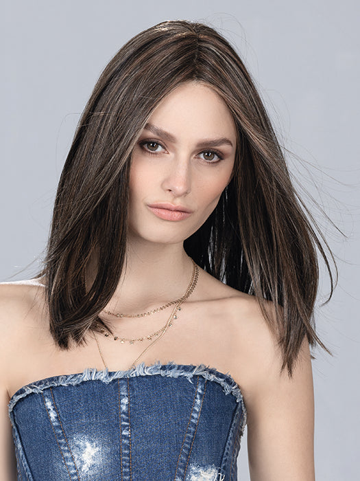 DRIVE by Ellen Wille COFFEE BROWN MIX 8.6.20 | Medium Brown and Dark Brown with Light Strawberry Blonde Blend 