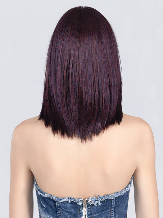 DRIVE by Ellen Wille in DARK PLUM MIX 4.33 | Darkest Brown Blended with Dark Auburn