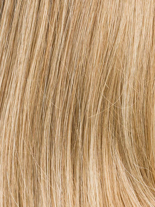 SANDY BLONDE TIPPED 20.16.26 | Light Strawberry Blonde and Medium Blonde with Light Golden Blonde Blend with Lighter Tipped Ends and Shaded Roots