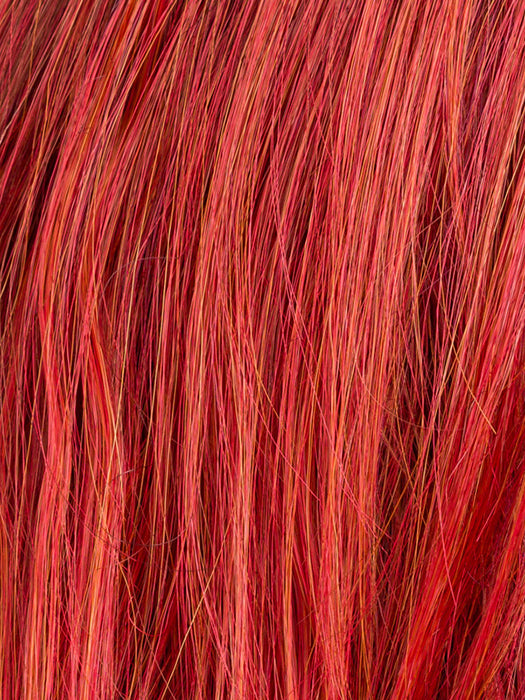 FIRESTORM ROOTED 132.32.133 | Granat Red and Deep Reddish Copper with Red Violet Blend and Shaded Roots