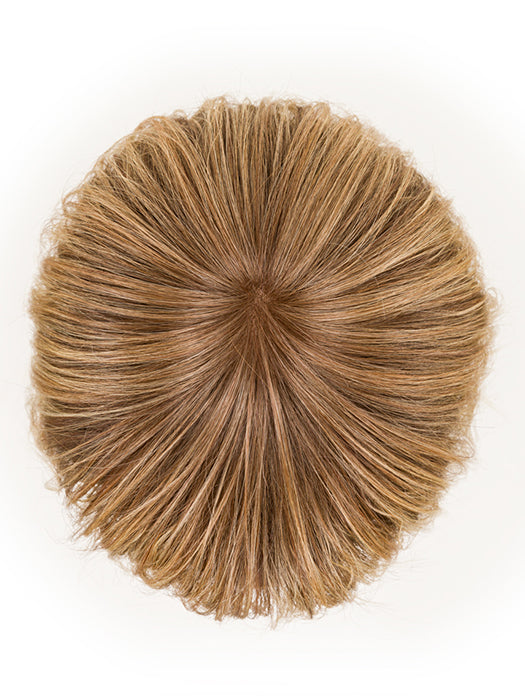 LIGHT BERNSTEIN ROOTED 12.26.27 | Lightest Brown, Light Golden Blonde, and Dark Strawberry Blonde Blend with Shaded Roots