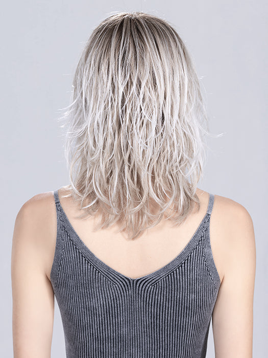 ENERGY by Ellen Wille in SILVER BLONDE ROOTED 60.15.61 | Pearl White and Light Ash Blonde with Pure White Blend and Shaded Roots