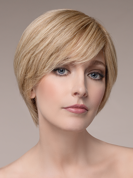 AWARD by ELLEN WILLE in SANDY BLONDE ROOTED 20.22.16 | Light Strawberry Blonde, Light Neutral Blonde and Medium Blonde Blend with Shaded Roots