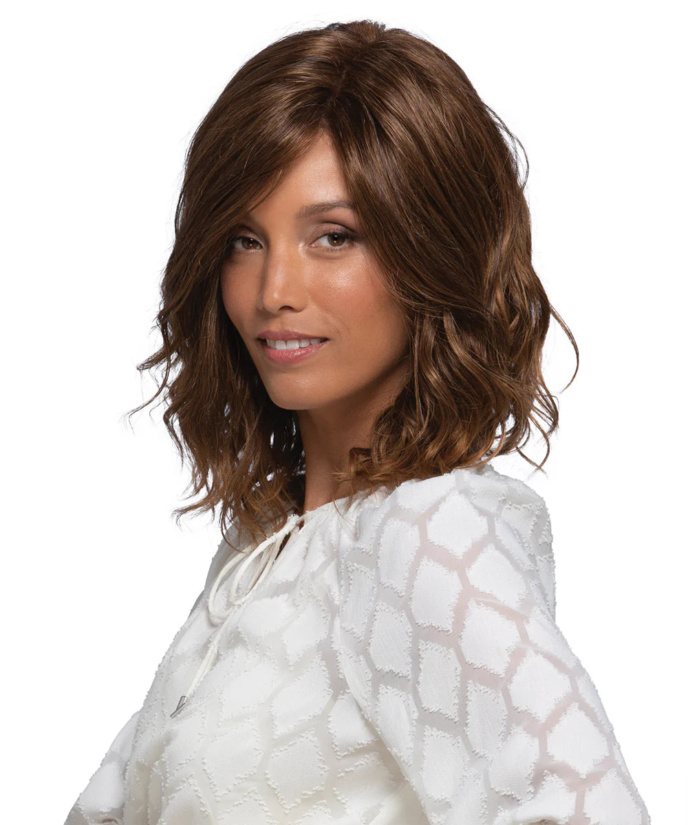 Front Lace Line Synthetic Wig Petite Berlin by Estetica Designs shown in RTH6/28