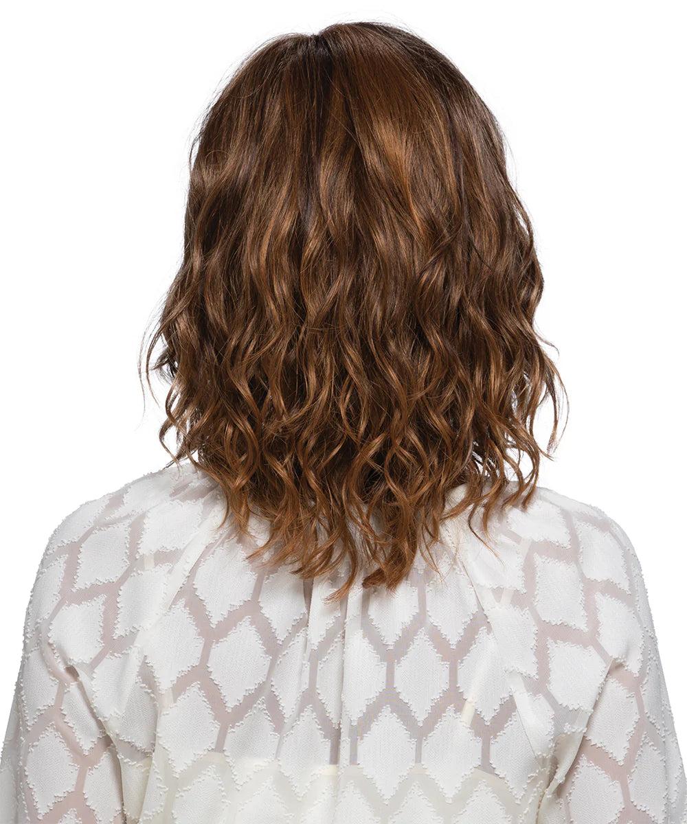 Front Lace Line Synthetic Wig Petite Berlin by Estetica Designs shown in RTH6/28