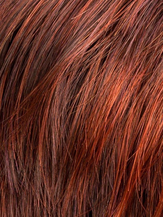 HOT FLAME MIX 132.133 | Bright Cherry Red and Dark Burgundy mix