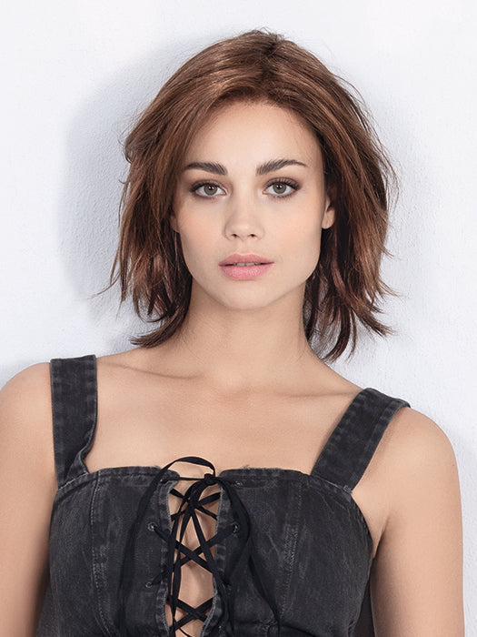 UNITED by Ellen Wille in HOT CHOCOLATE MIX 33.27.6 | Dark Auburn and Dark Strawberry Blonde with Dark Brown Blend